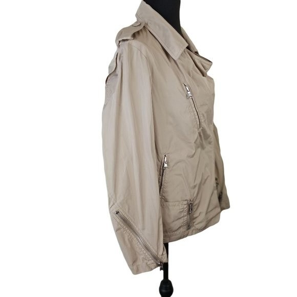 3.1 Phillip Lim Tan Lightweight Biker Jacket 6 - Picture 9 of 15